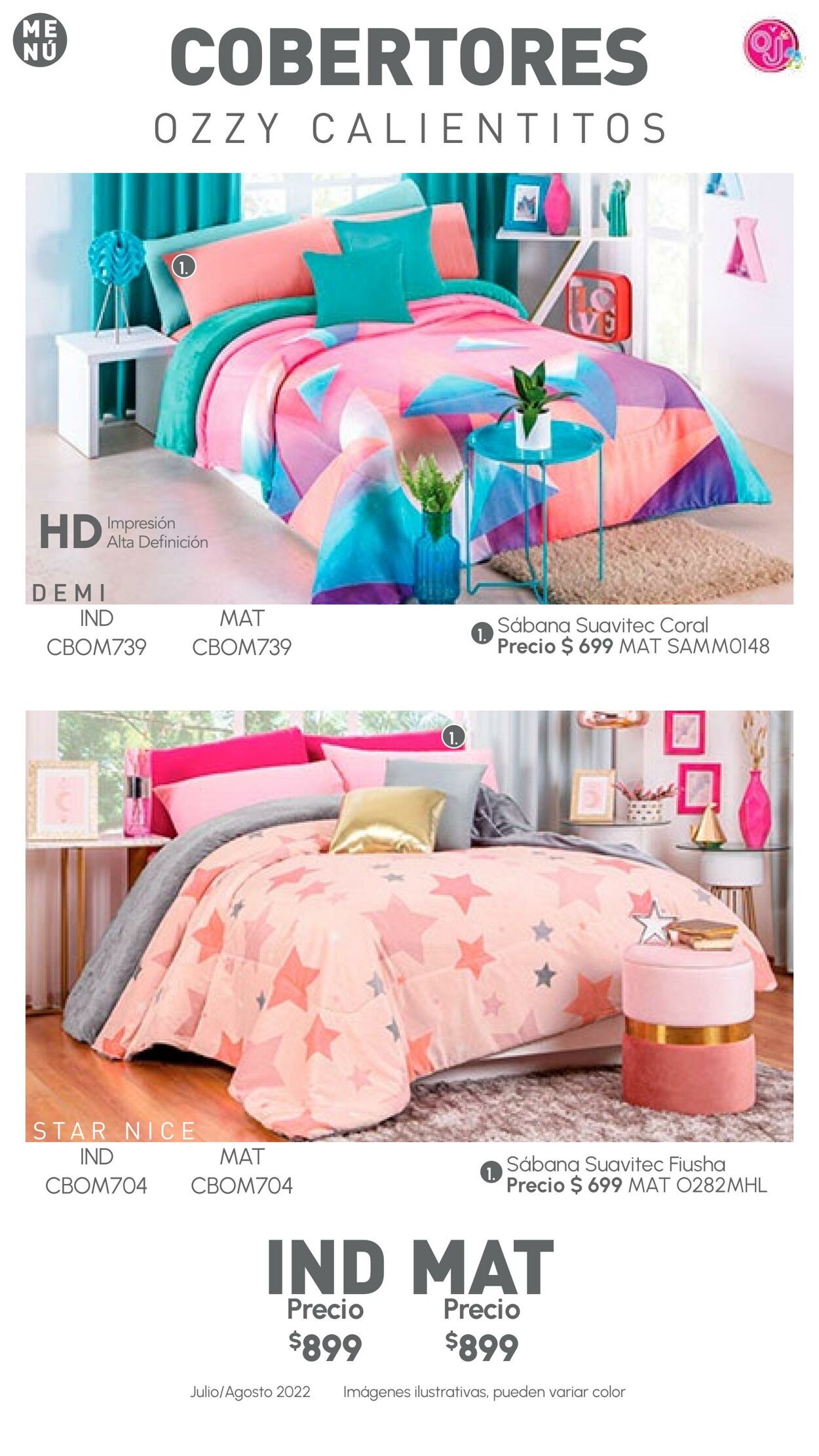 Catálogo Colchas Concord 01.07.2022 - 31.08.2022
