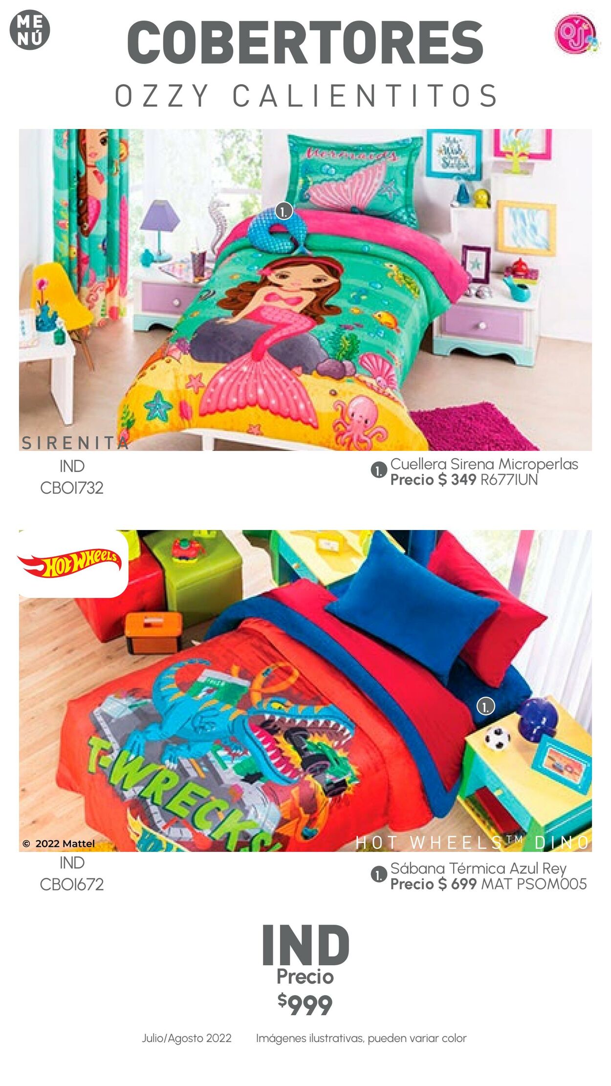 Catálogo Colchas Concord 01.07.2022 - 31.08.2022