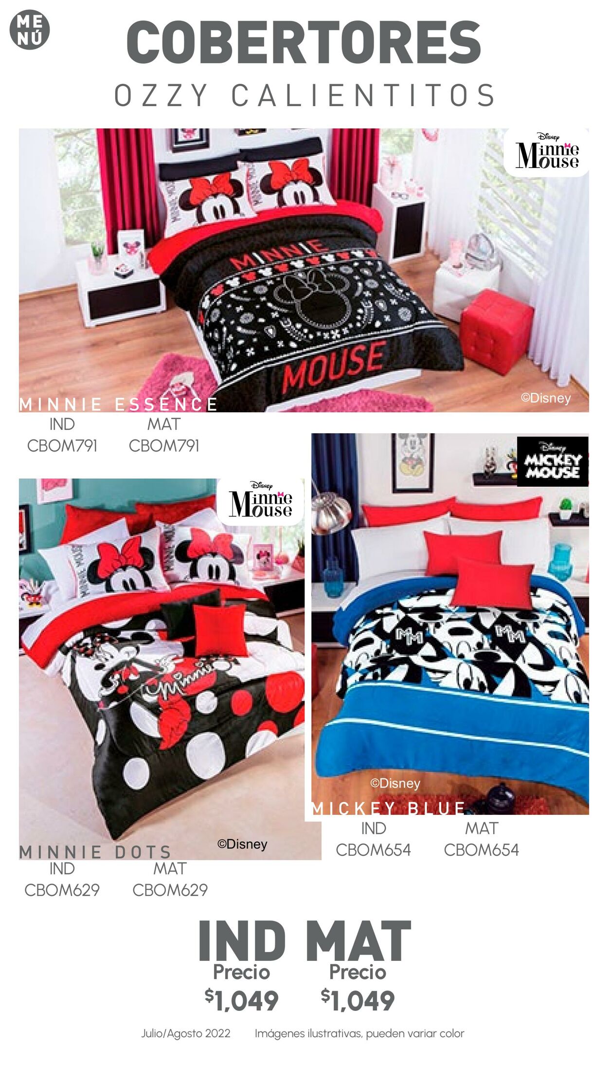 Catálogo Colchas Concord 01.07.2022 - 31.08.2022