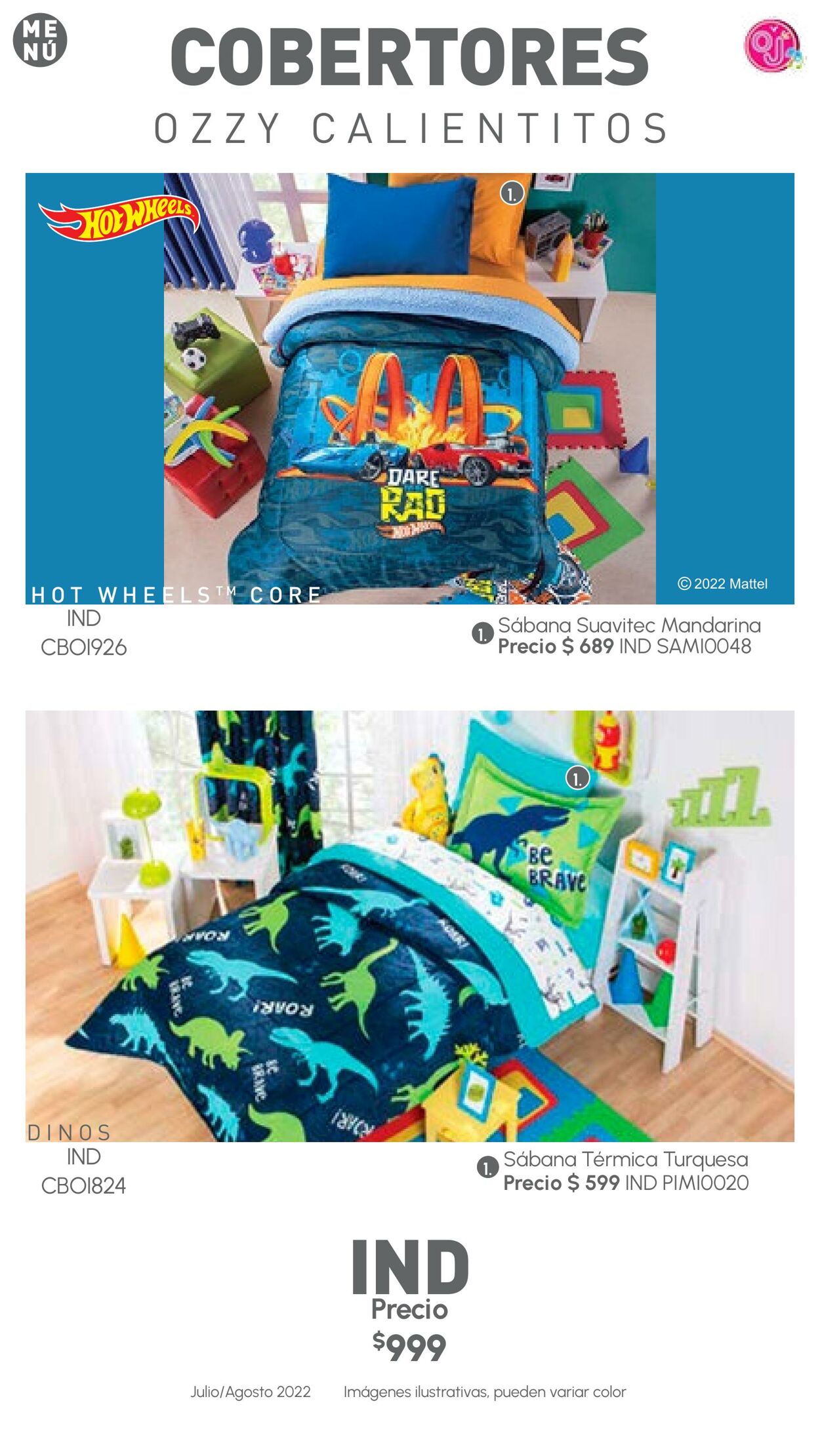 Catálogo Colchas Concord 01.07.2022 - 31.08.2022