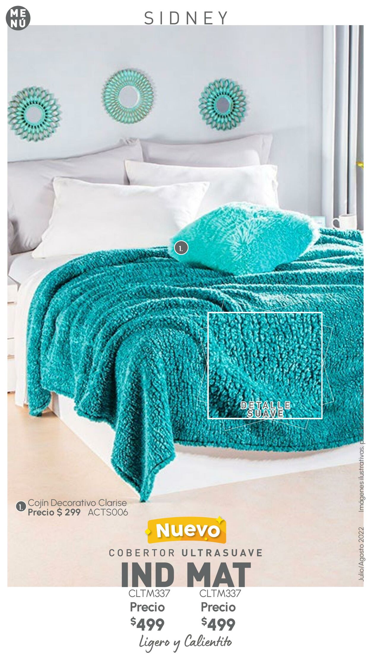 Catálogo Colchas Concord 01.07.2022 - 31.08.2022