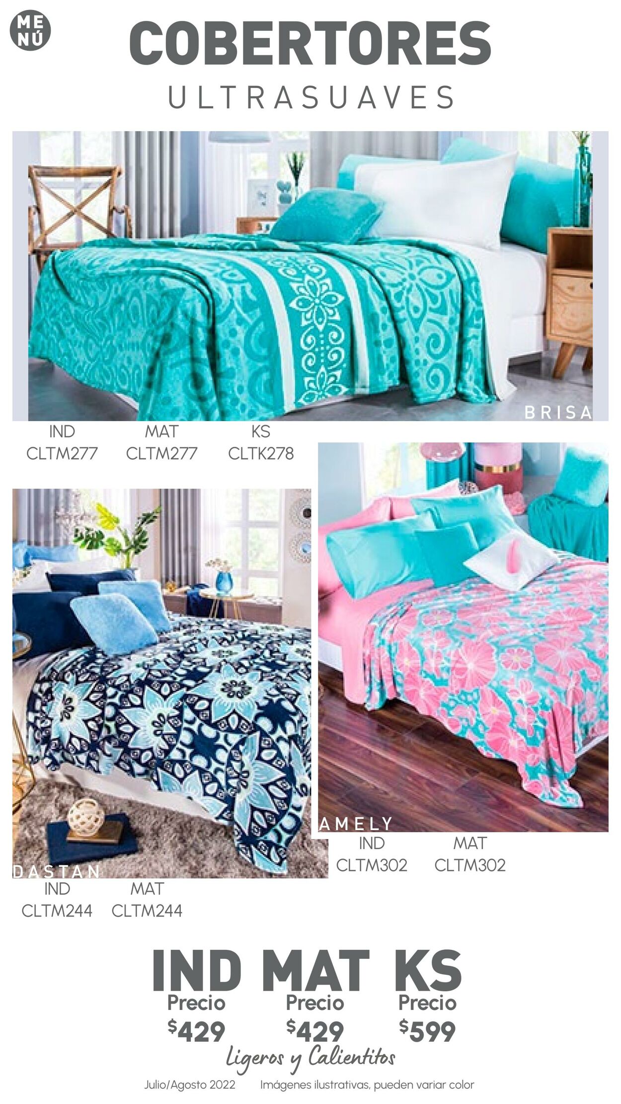 Catálogo Colchas Concord 01.07.2022 - 31.08.2022