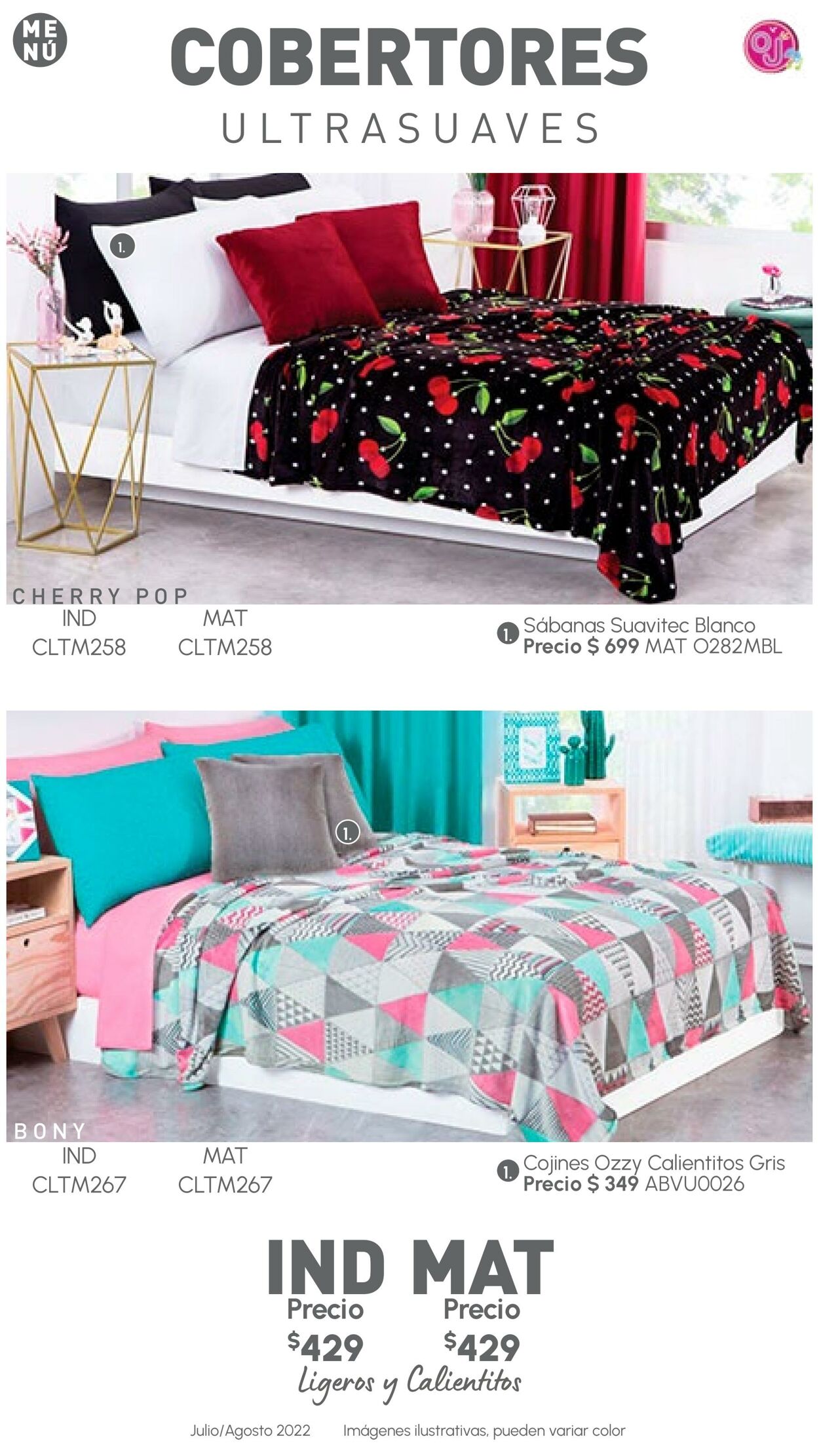 Catálogo Colchas Concord 01.07.2022 - 31.08.2022