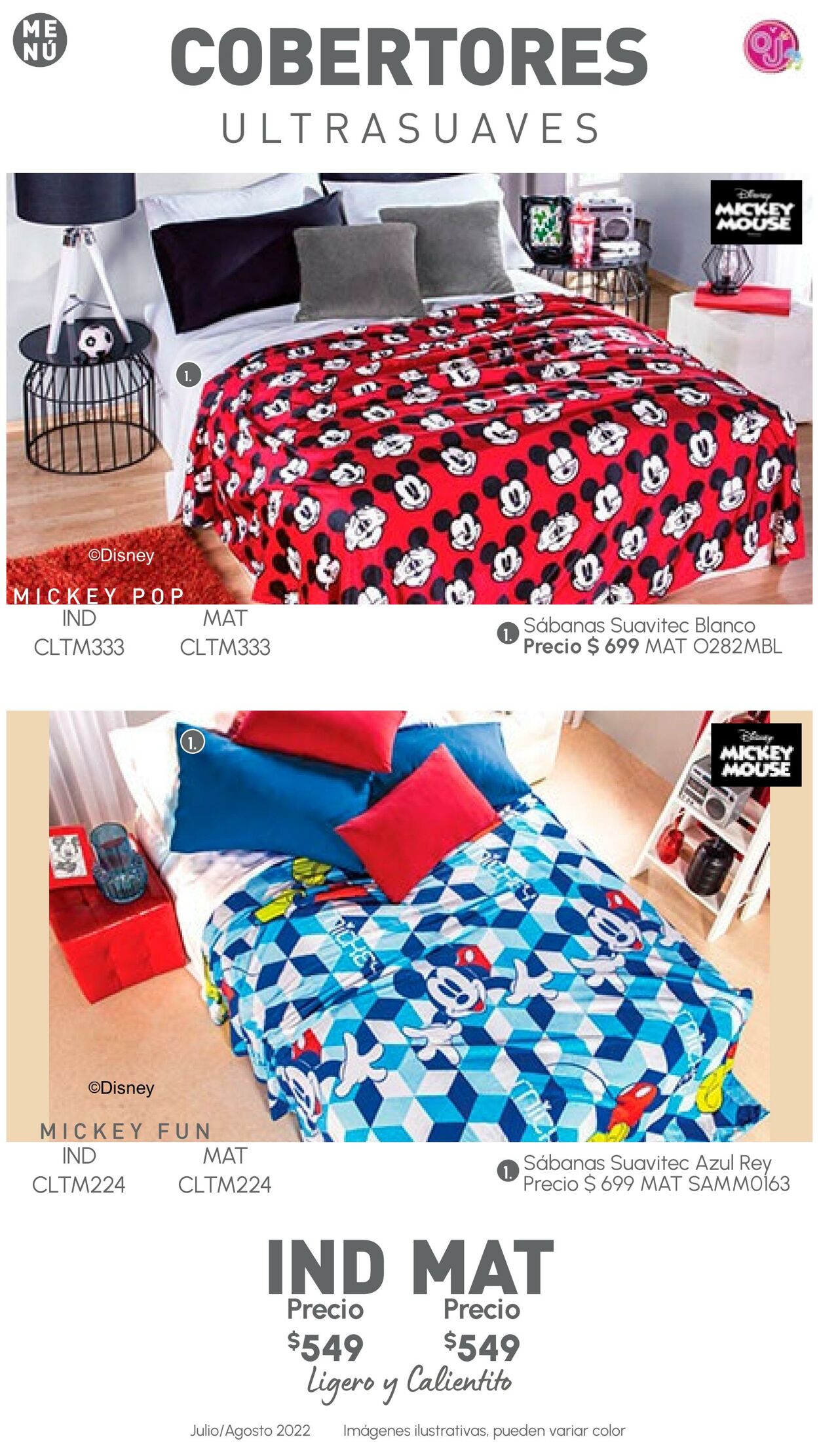 Catálogo Colchas Concord 01.07.2022 - 31.08.2022