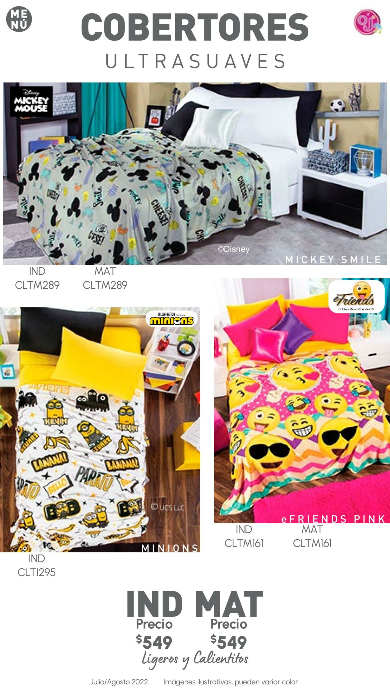 Catálogo Colchas Concord 01.07.2022 - 31.08.2022