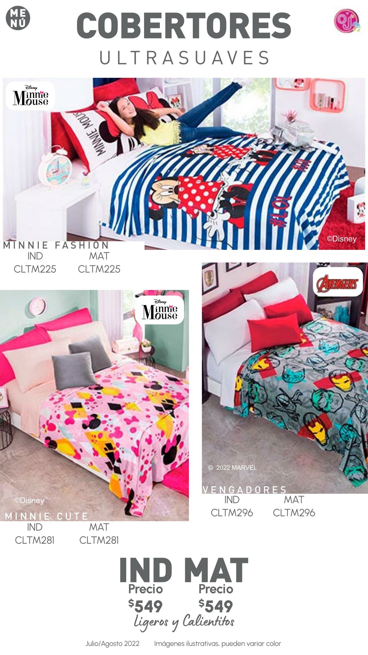 Catálogo Colchas Concord 01.07.2022 - 31.08.2022