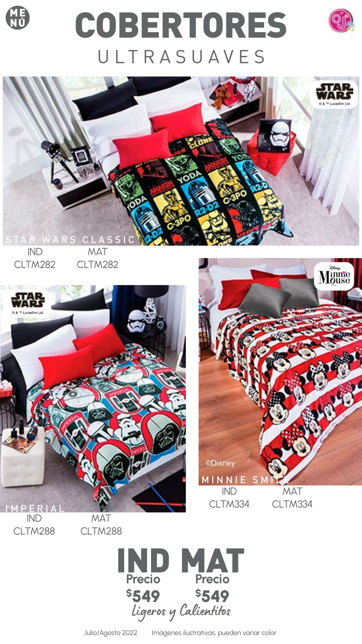 Catálogo Colchas Concord 01.07.2022 - 31.08.2022