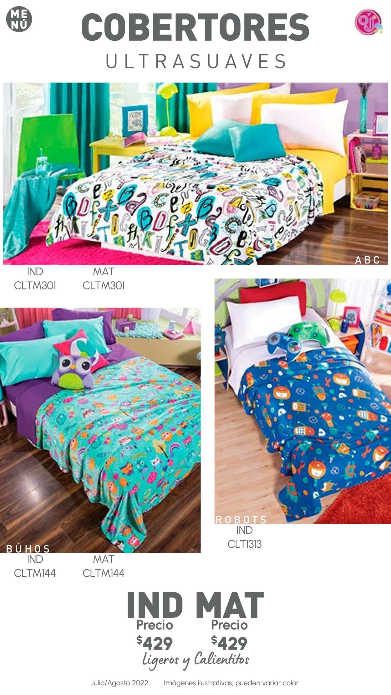 Catálogo Colchas Concord 01.07.2022 - 31.08.2022