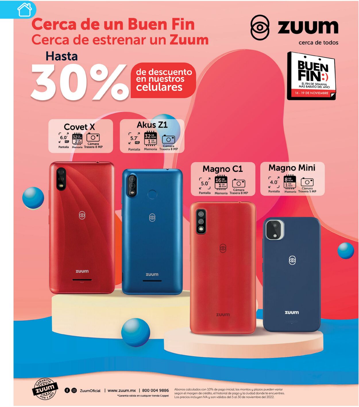 Catálogo Coppel 05.11.2022 - 30.11.2022