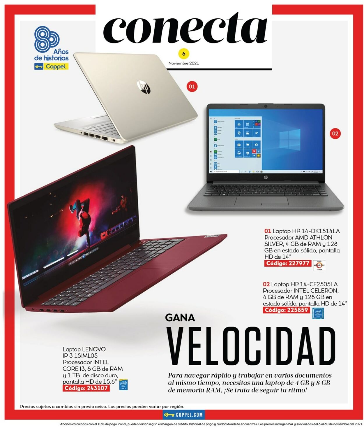 Catálogo Coppel 01.11.2021 - 30.11.2021