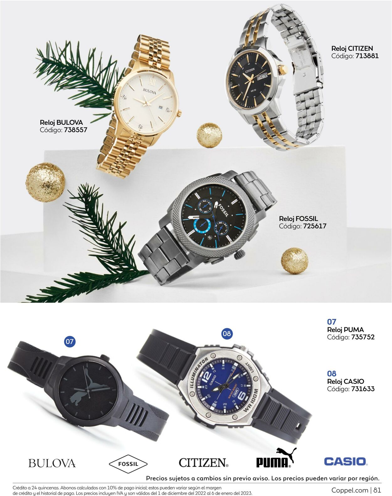 Reloj discount citizen coppel