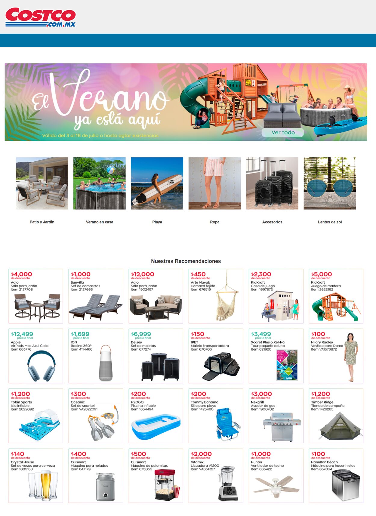 Catálogo Costco 03.07.2023 - 16.07.2023