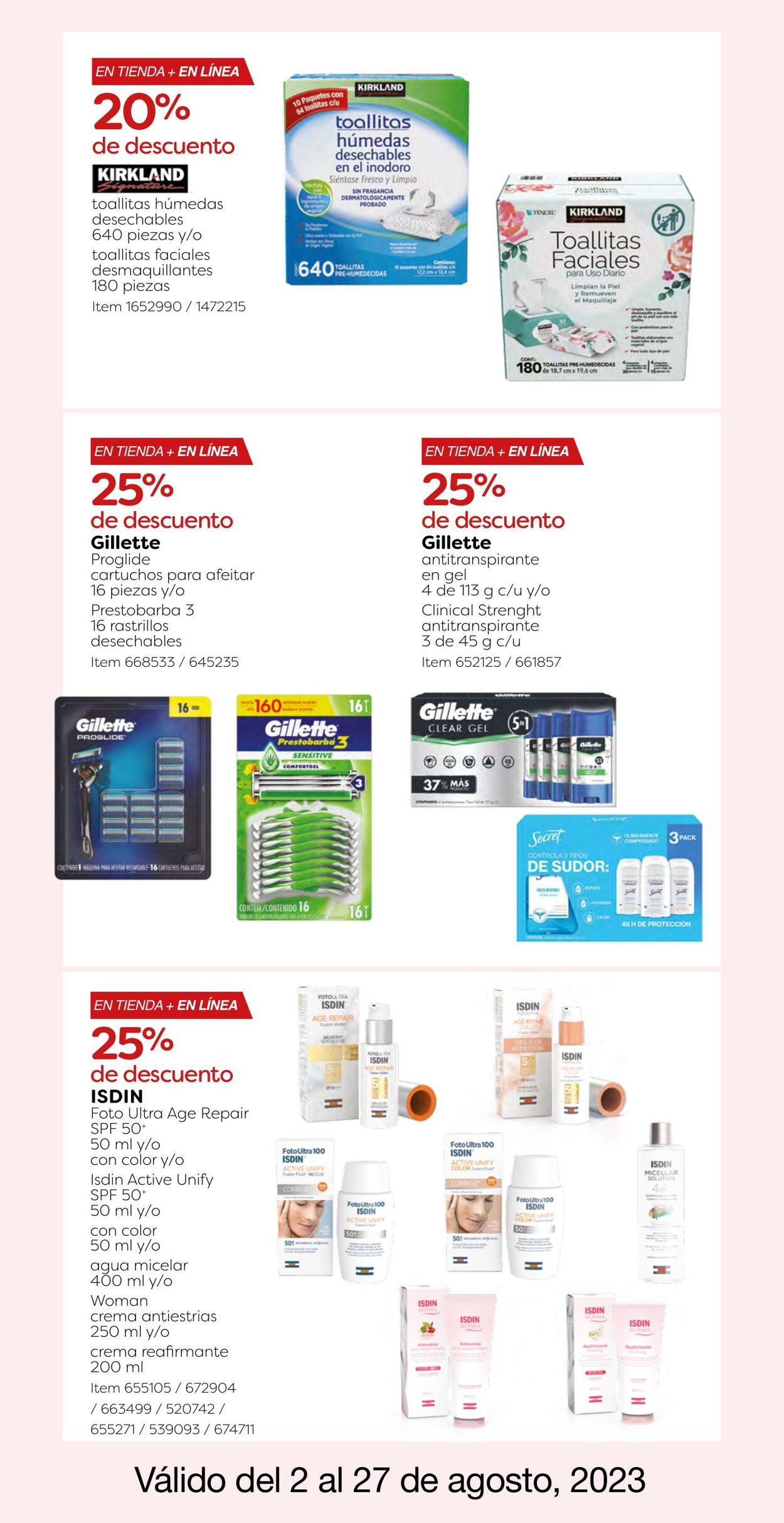 Catálogo Costco 02.08.2023 - 27.08.2023