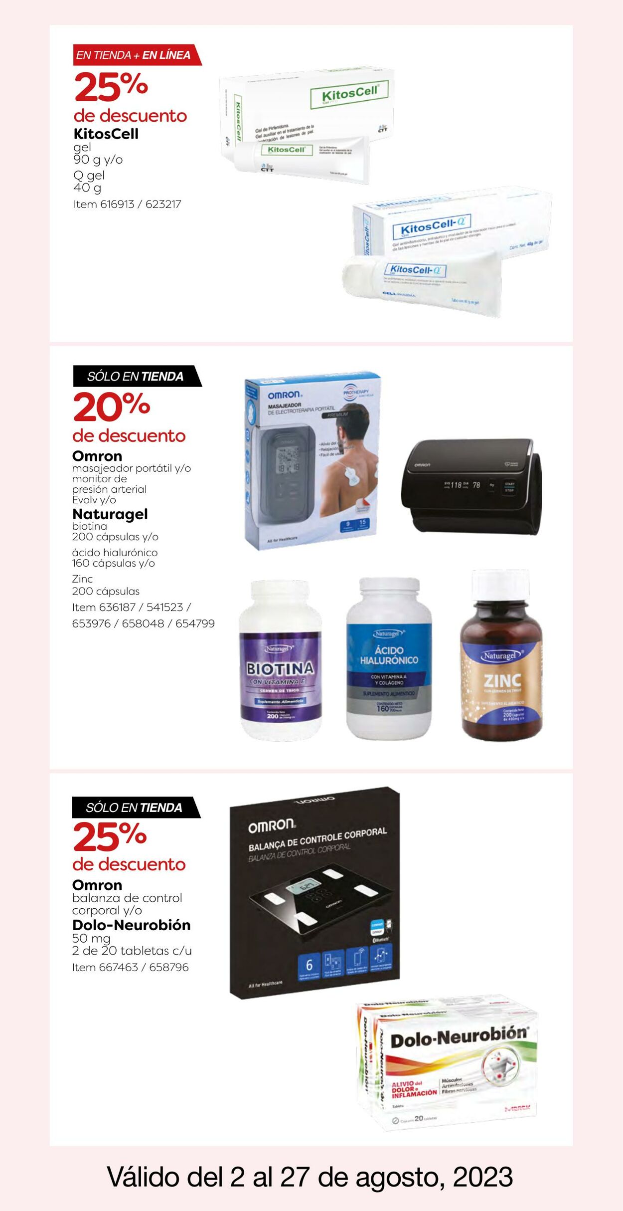 Catálogo Costco 02.08.2023 - 27.08.2023