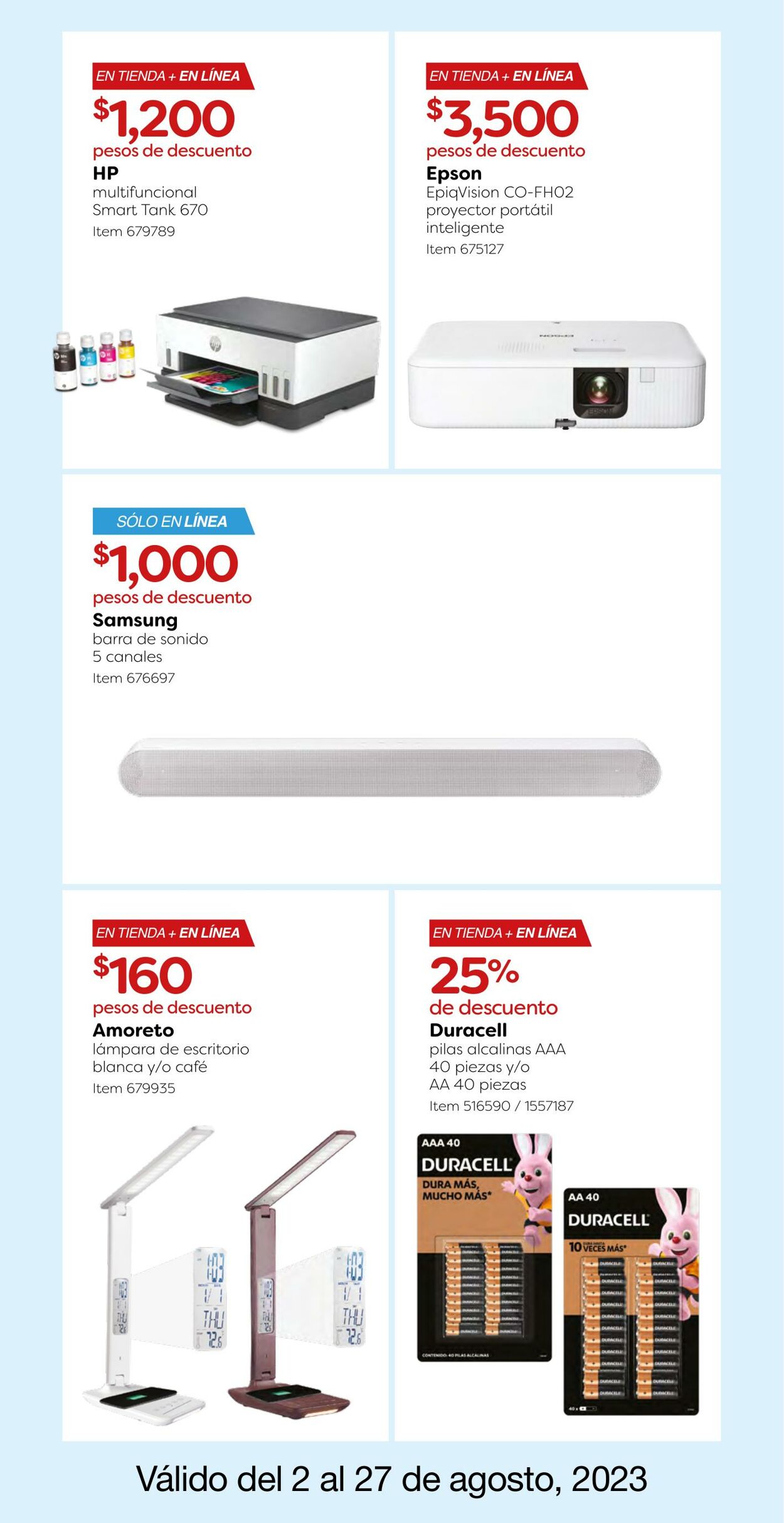 Catálogo Costco 02.08.2023 - 27.08.2023