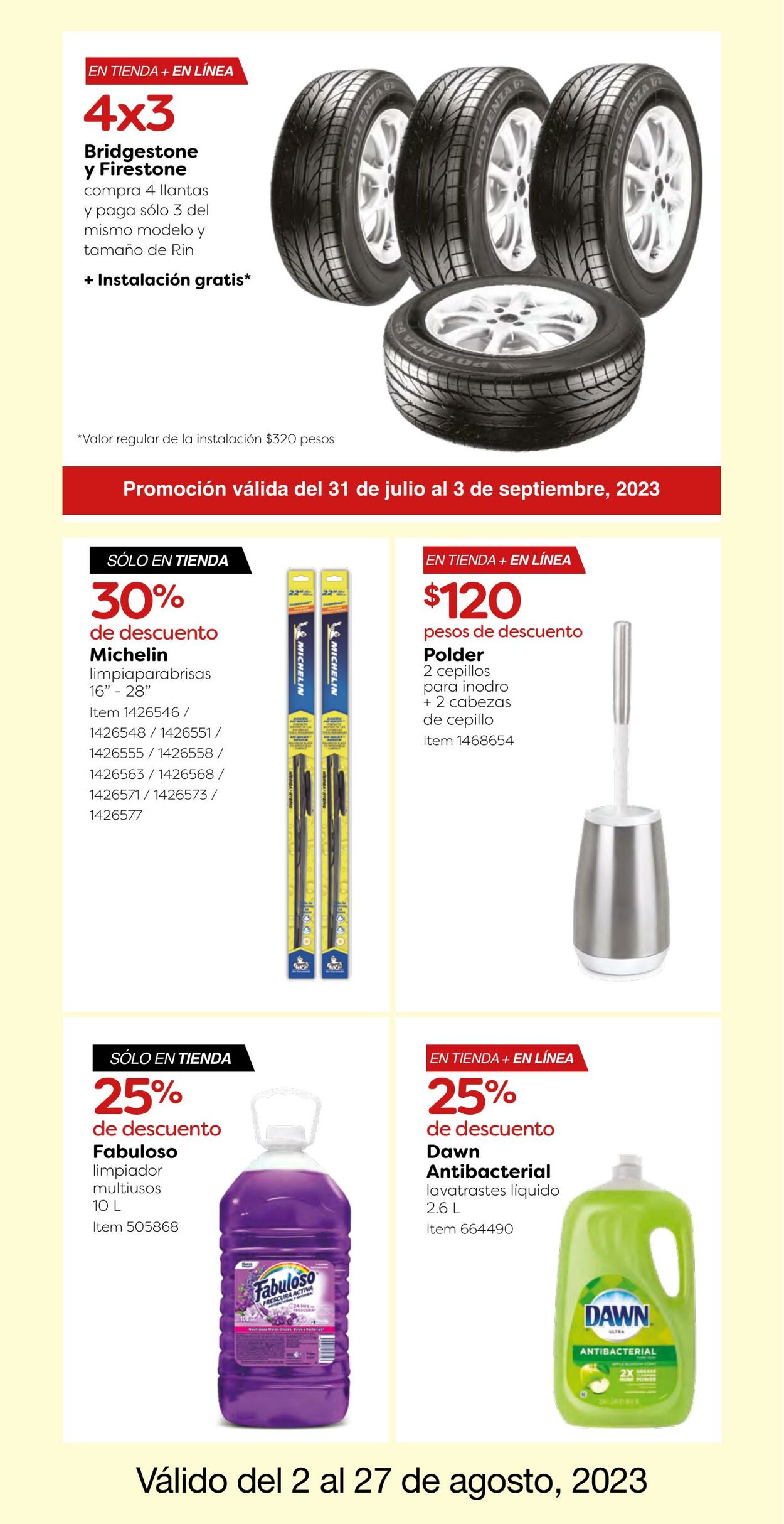 Catálogo Costco 02.08.2023 - 27.08.2023