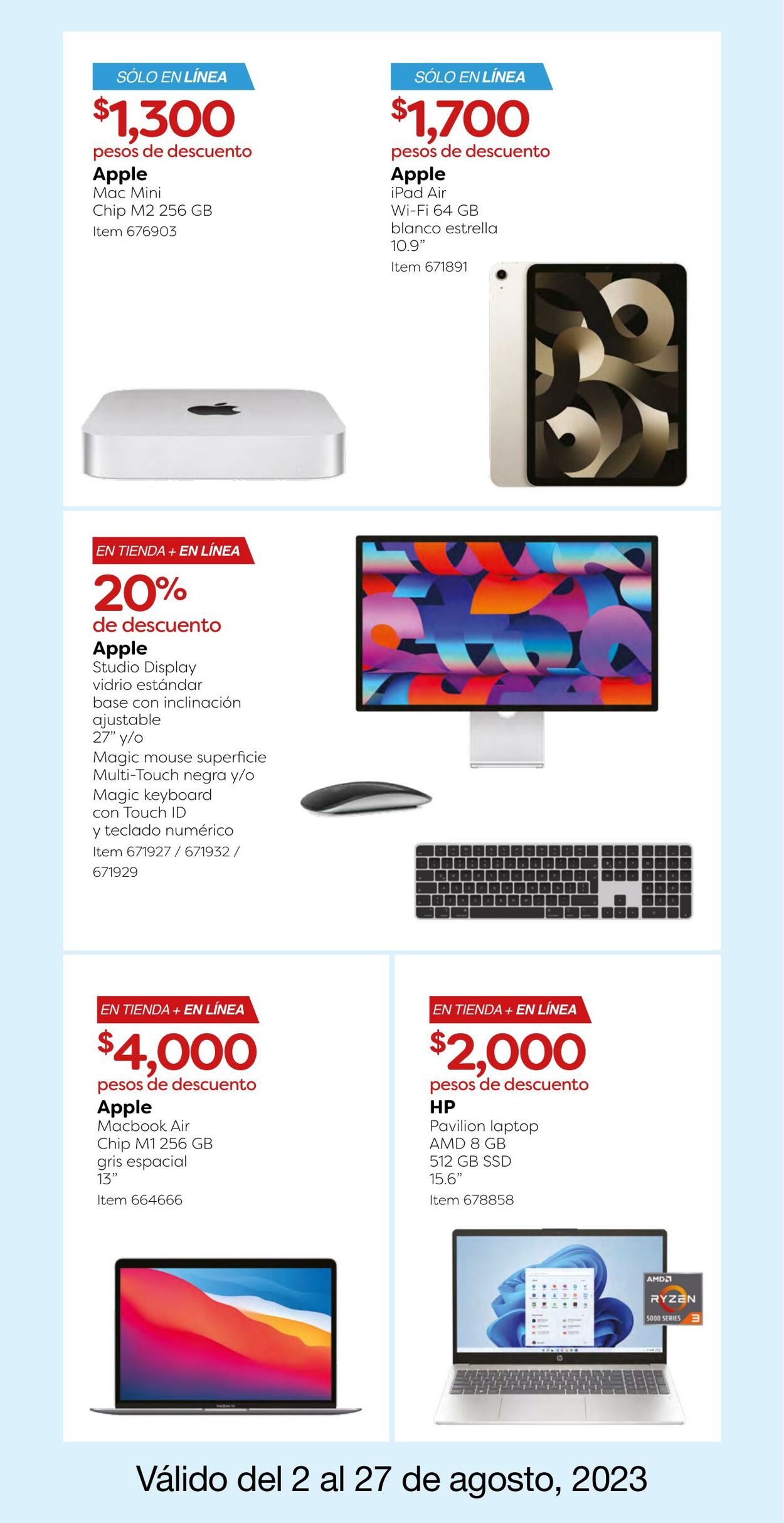 Catálogo Costco 02.08.2023 - 27.08.2023