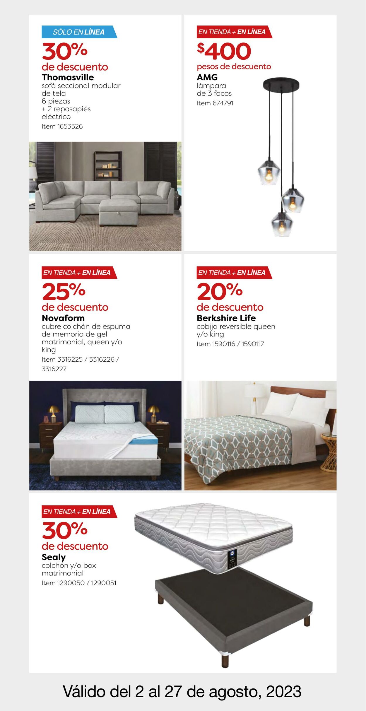 Catálogo Costco 02.08.2023 - 27.08.2023