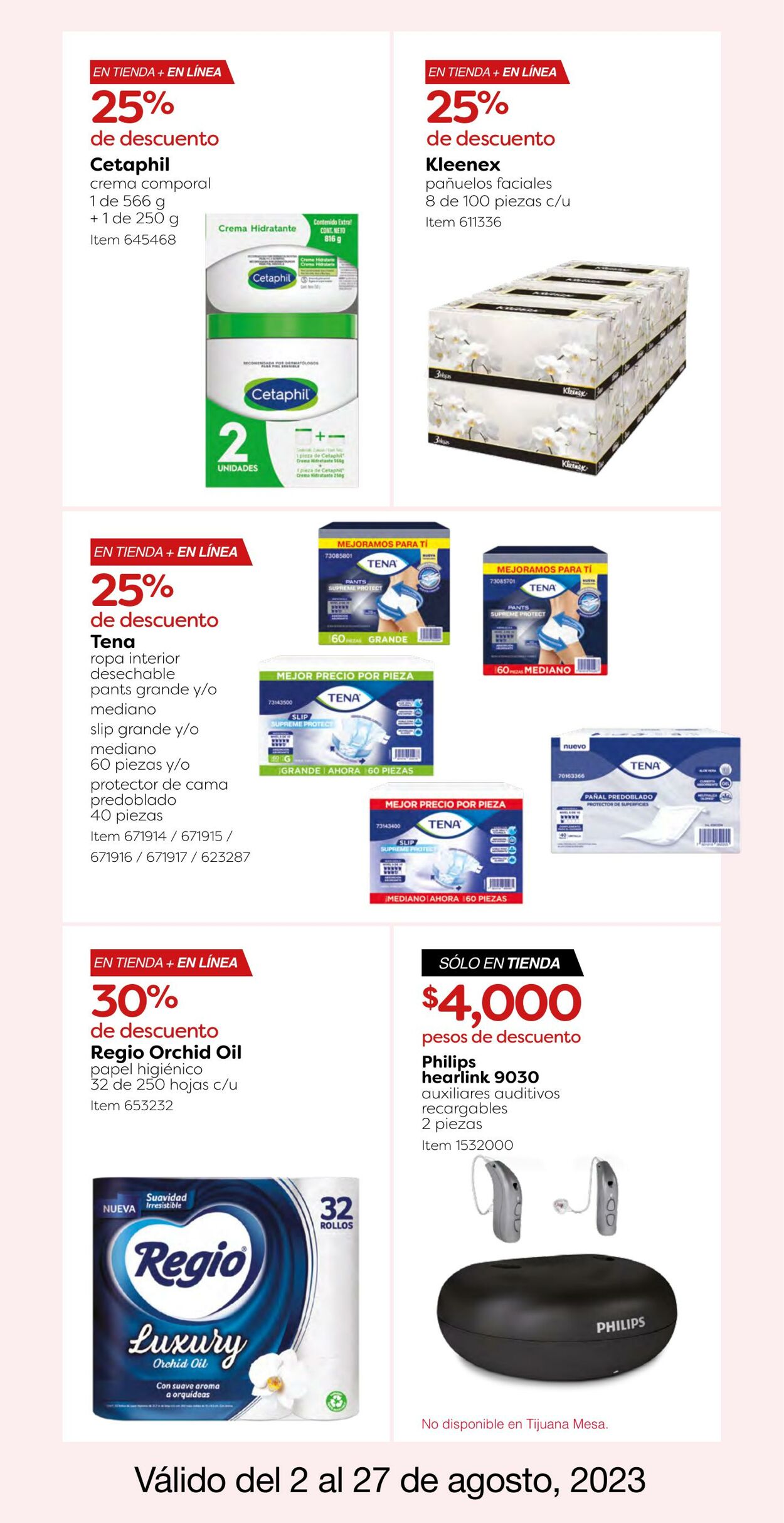 Catálogo Costco 02.08.2023 - 27.08.2023