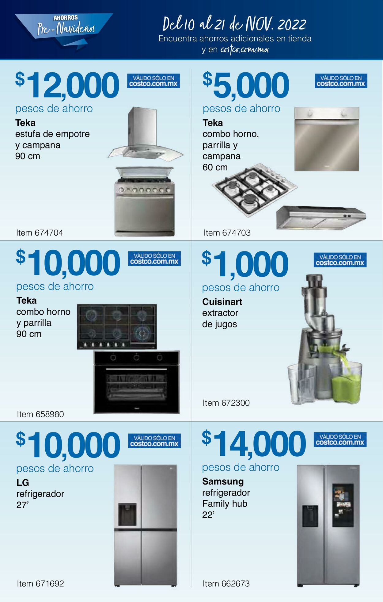 Catálogo Costco 17.11.2022 - 24.11.2022