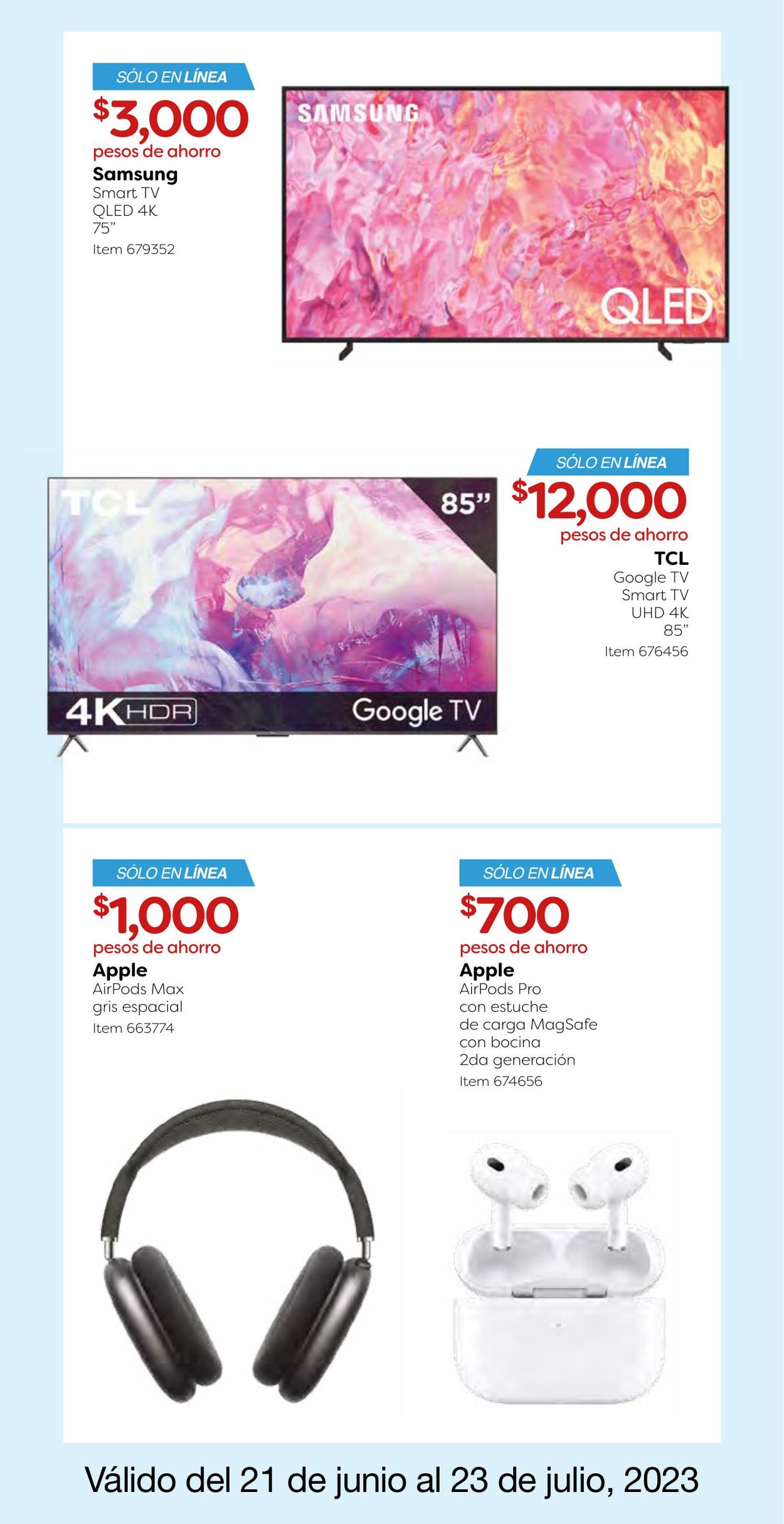 Catálogo Costco 21.06.2023 - 23.07.2023