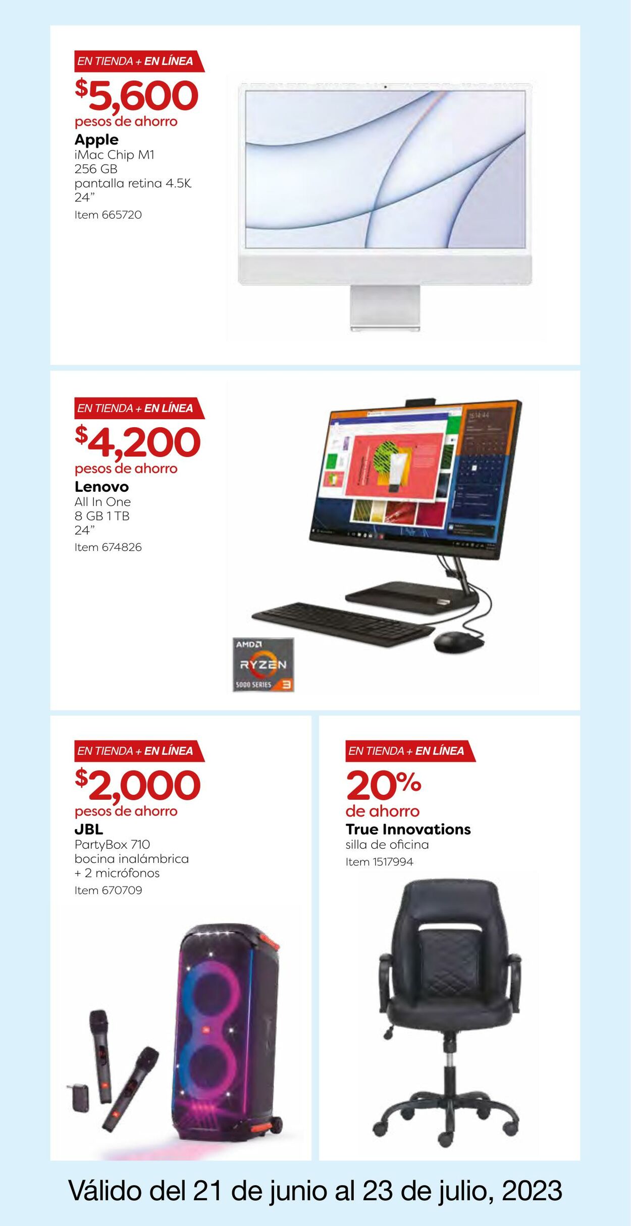 Catálogo Costco 21.06.2023 - 23.07.2023