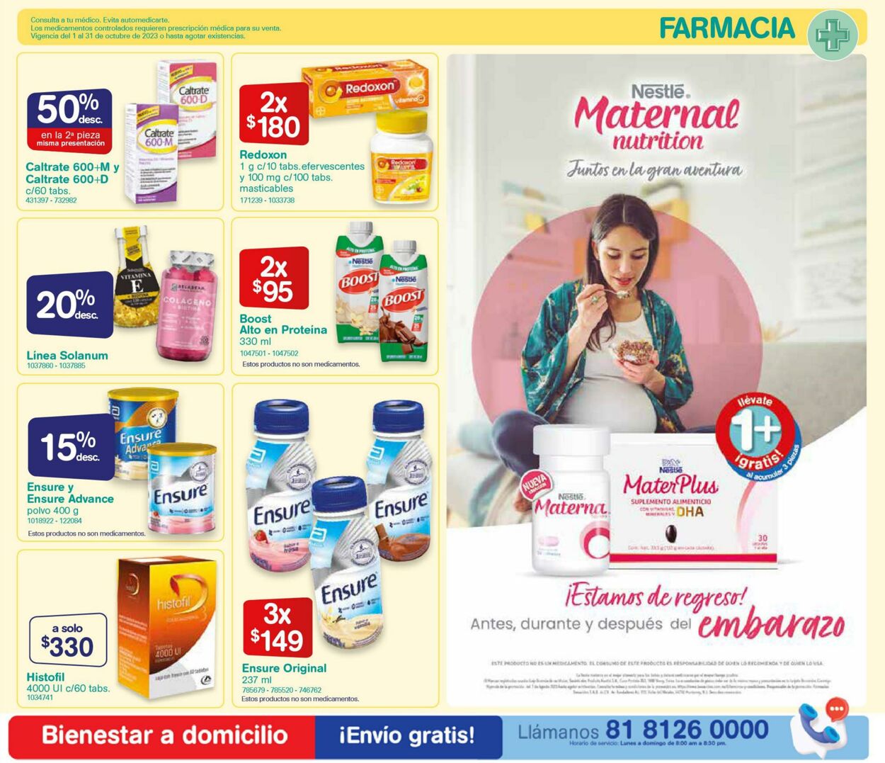 Catálogo Farmacia Benavides 10.10.2023 - 31.10.2023