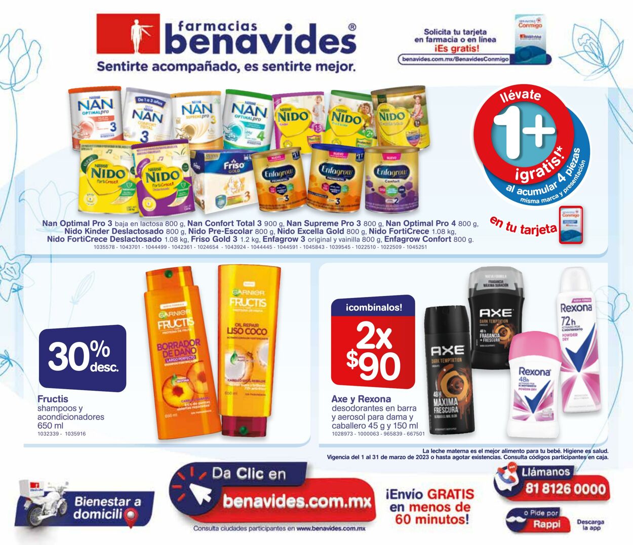 Catálogo Farmacia Benavides 01.03.2023 - 31.03.2023