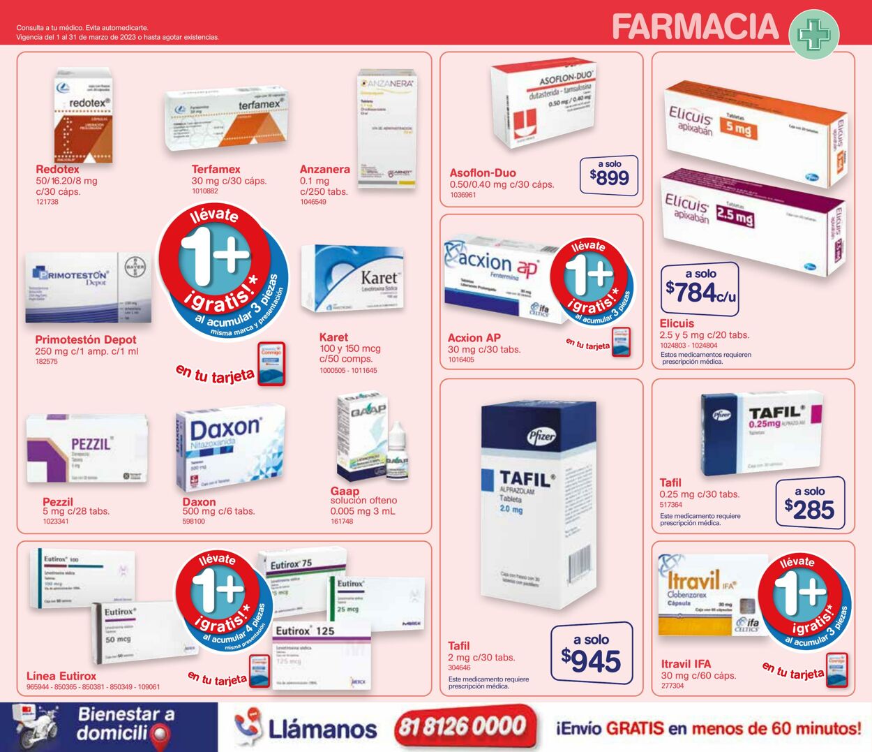 Catálogo Farmacia Benavides 01.03.2023 - 31.03.2023