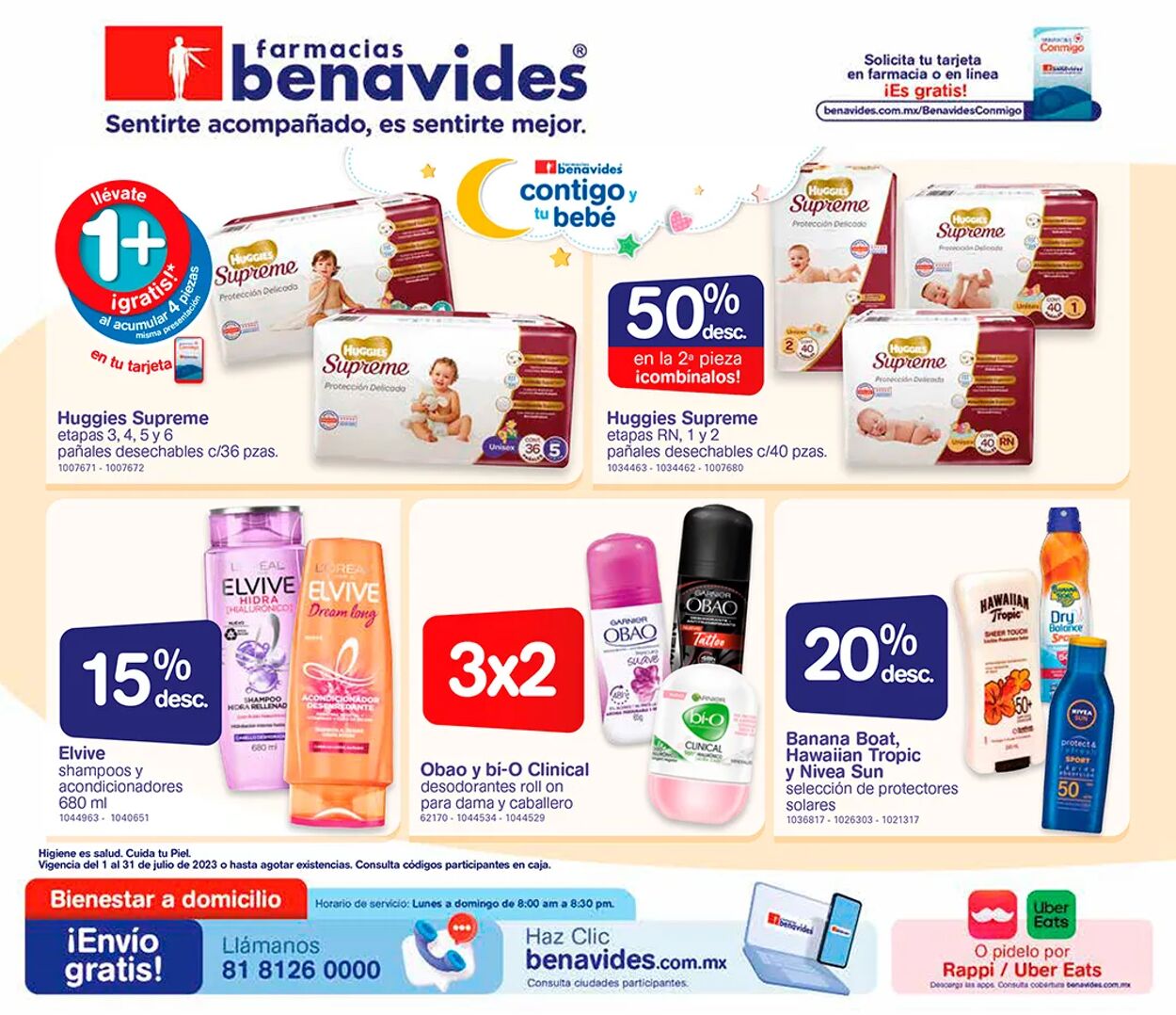 Catálogo Farmacia Benavides 01.07.2023 - 31.07.2023