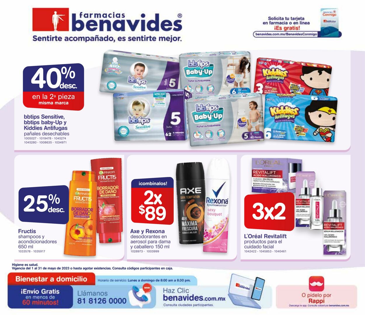 Catálogo Farmacia Benavides 01.05.2023 - 31.05.2023
