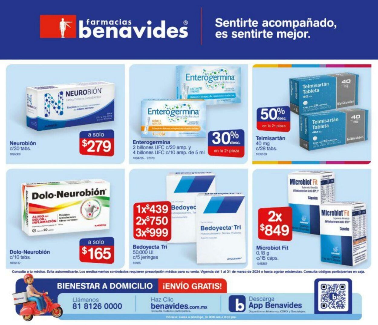 Farmacia Benavides Catálogos promocionales