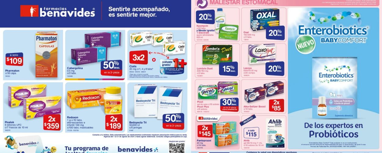 Farmacia Benavides Catálogos promocionales