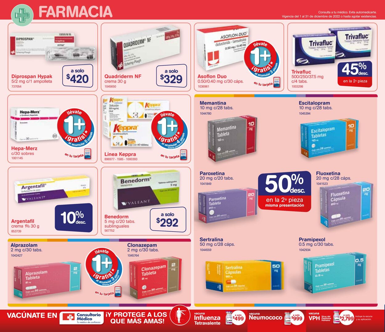 Catálogo Farmacia Benavides 01.12.2022 - 31.12.2022