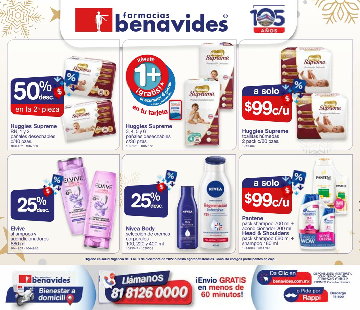 Catálogo Farmacia Benavides 01.12.2022 - 31.12.2022