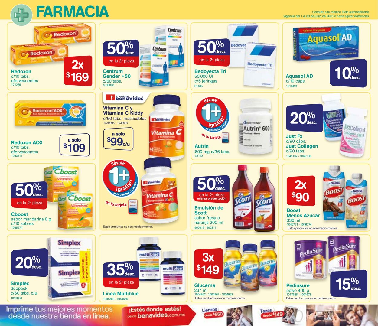 Catálogo Farmacia Benavides 01.06.2023 - 30.06.2023