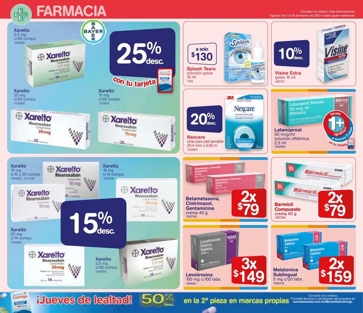 Catálogo Farmacia Benavides 01.02.2023 - 28.02.2023