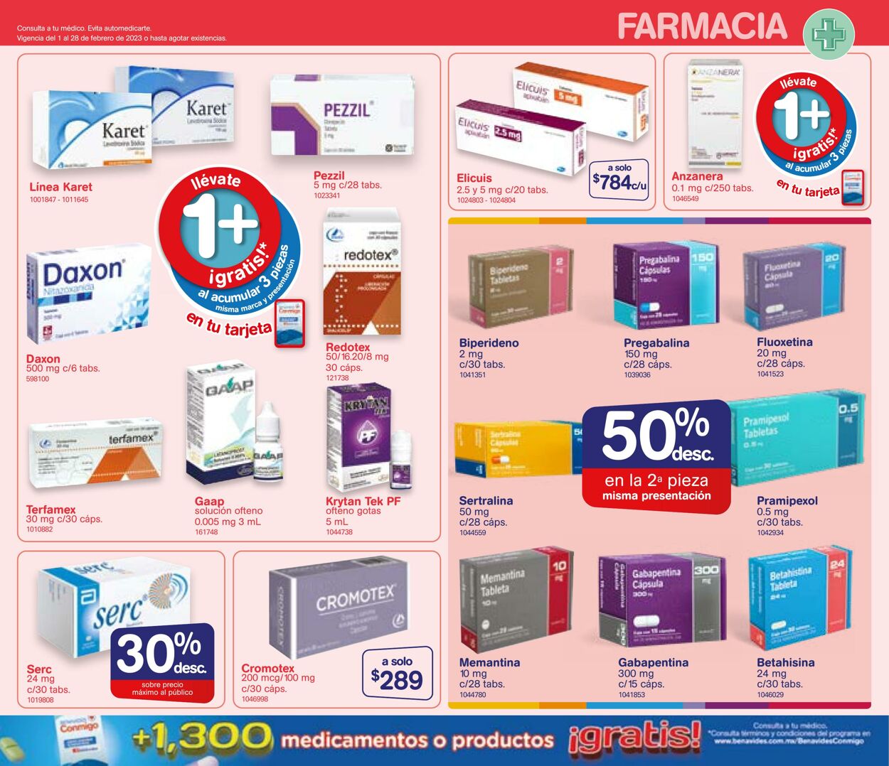 Catálogo Farmacia Benavides 01.02.2023 - 28.02.2023