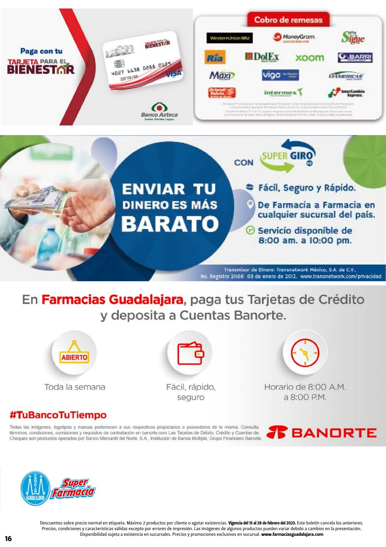 Catálogo Farmacia Guadalajara 15.02.2023 - 28.02.2023