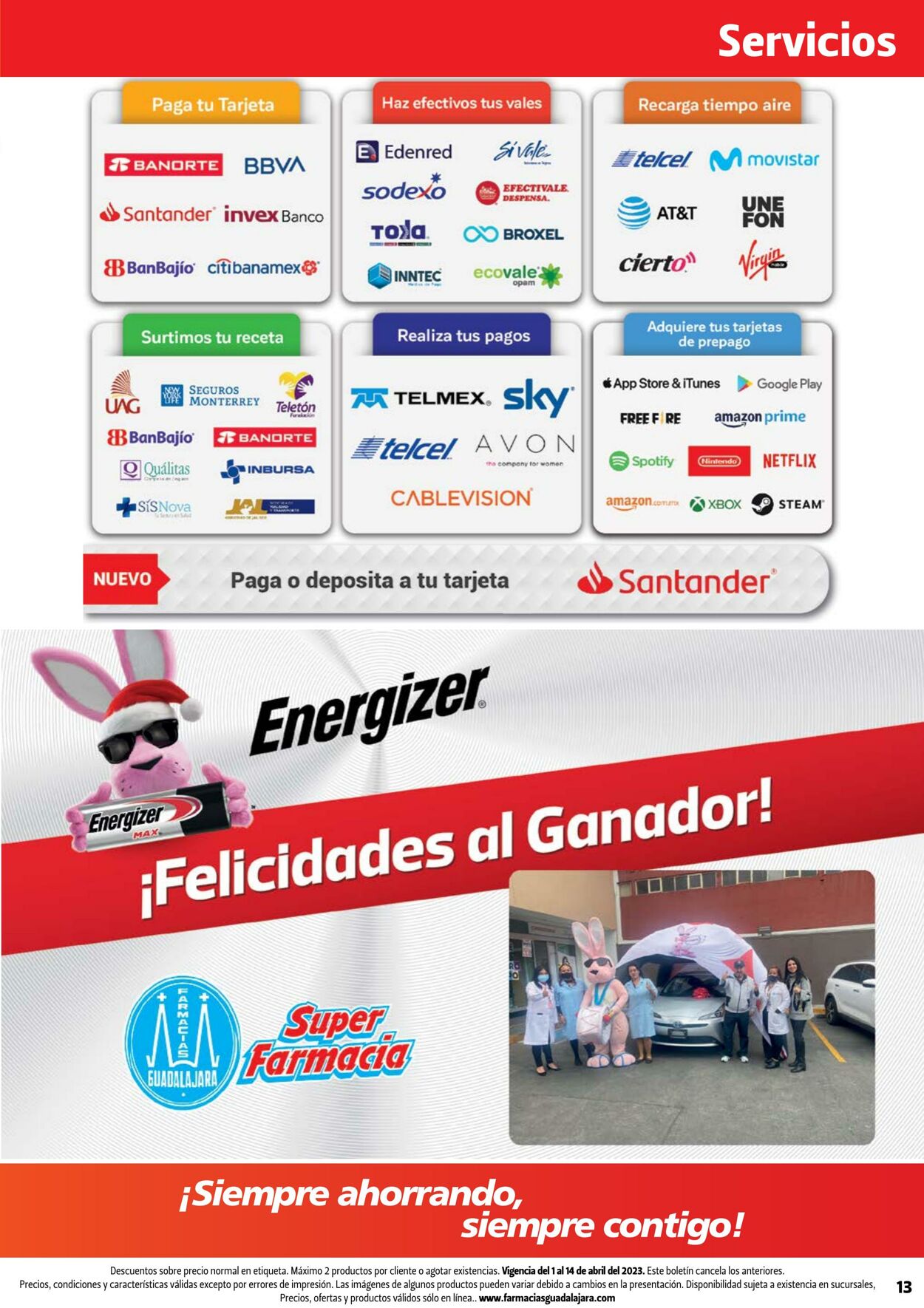 Catálogo Farmacia Guadalajara 01.04.2023 - 14.04.2023