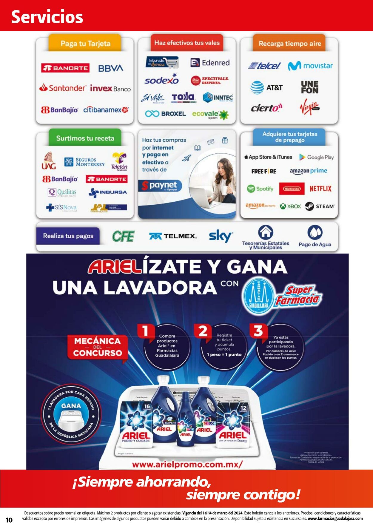 Catálogo Farmacia Guadalajara 01.03.2024 - 14.03.2024