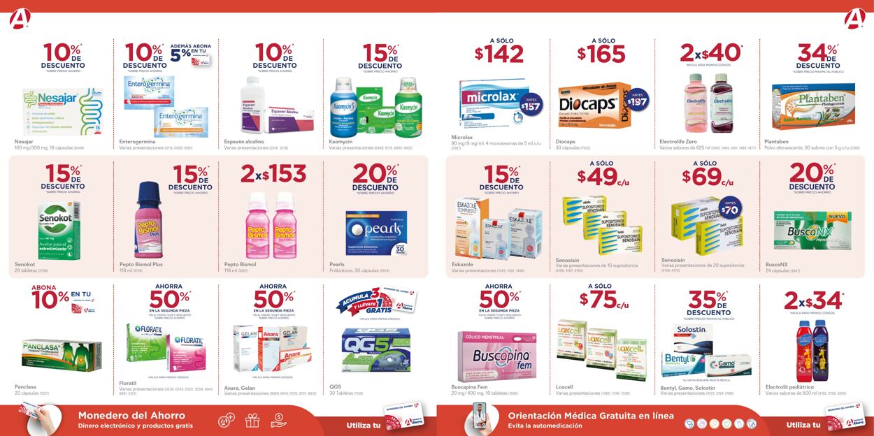 Catálogo Farmacias del Ahorro 01.08.2023 - 31.08.2023