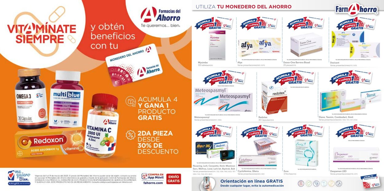 Catálogo Farmacias del Ahorro 01.03.2023 - 31.03.2023