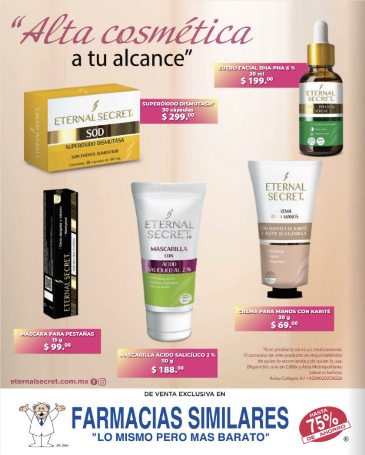 Catálogo Farmacias Similares 16.09.2022 - 31.10.2022