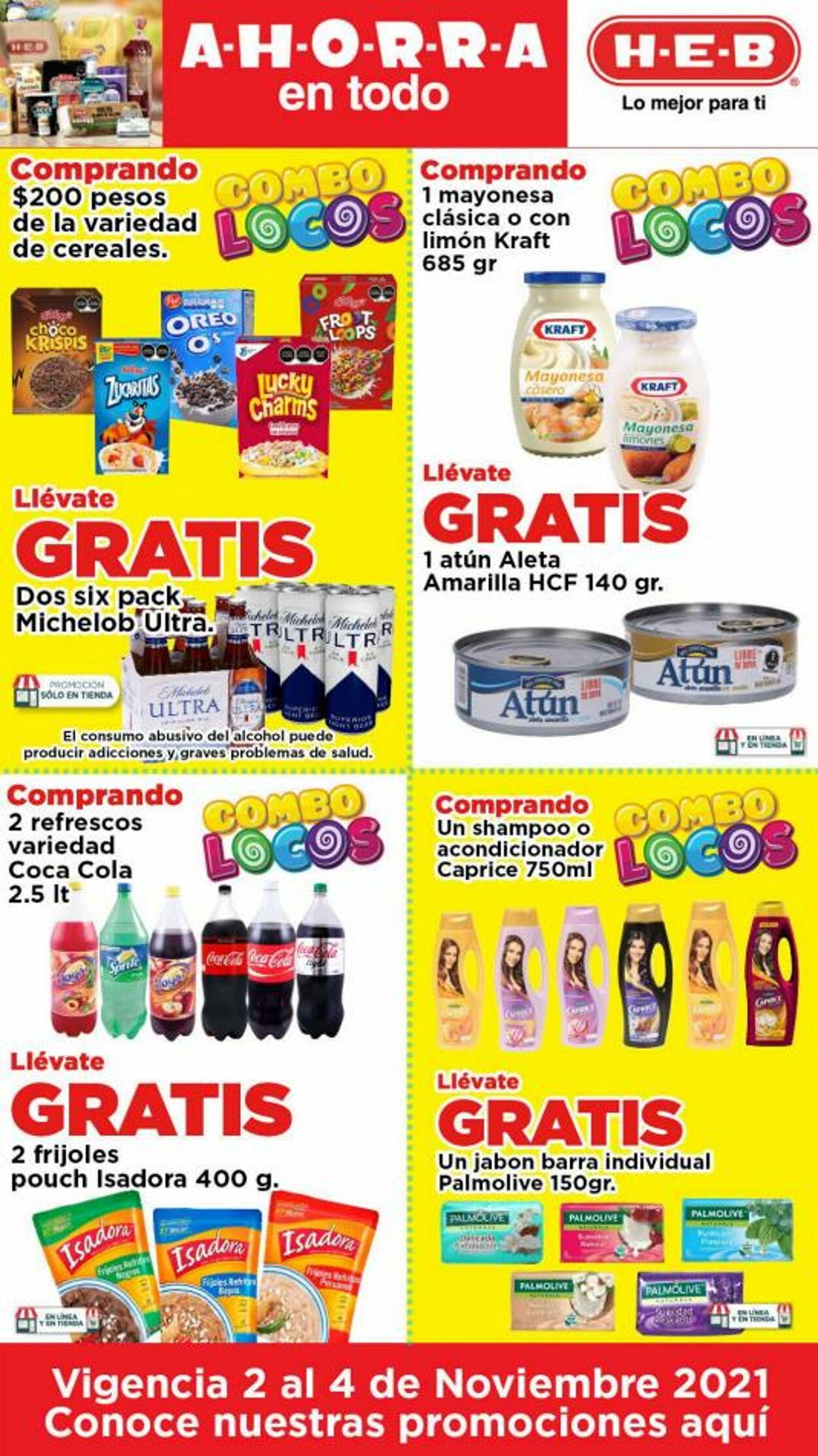 HEB Catálogo Promocional Válido del 02.11 al 04.11 Número nº 1