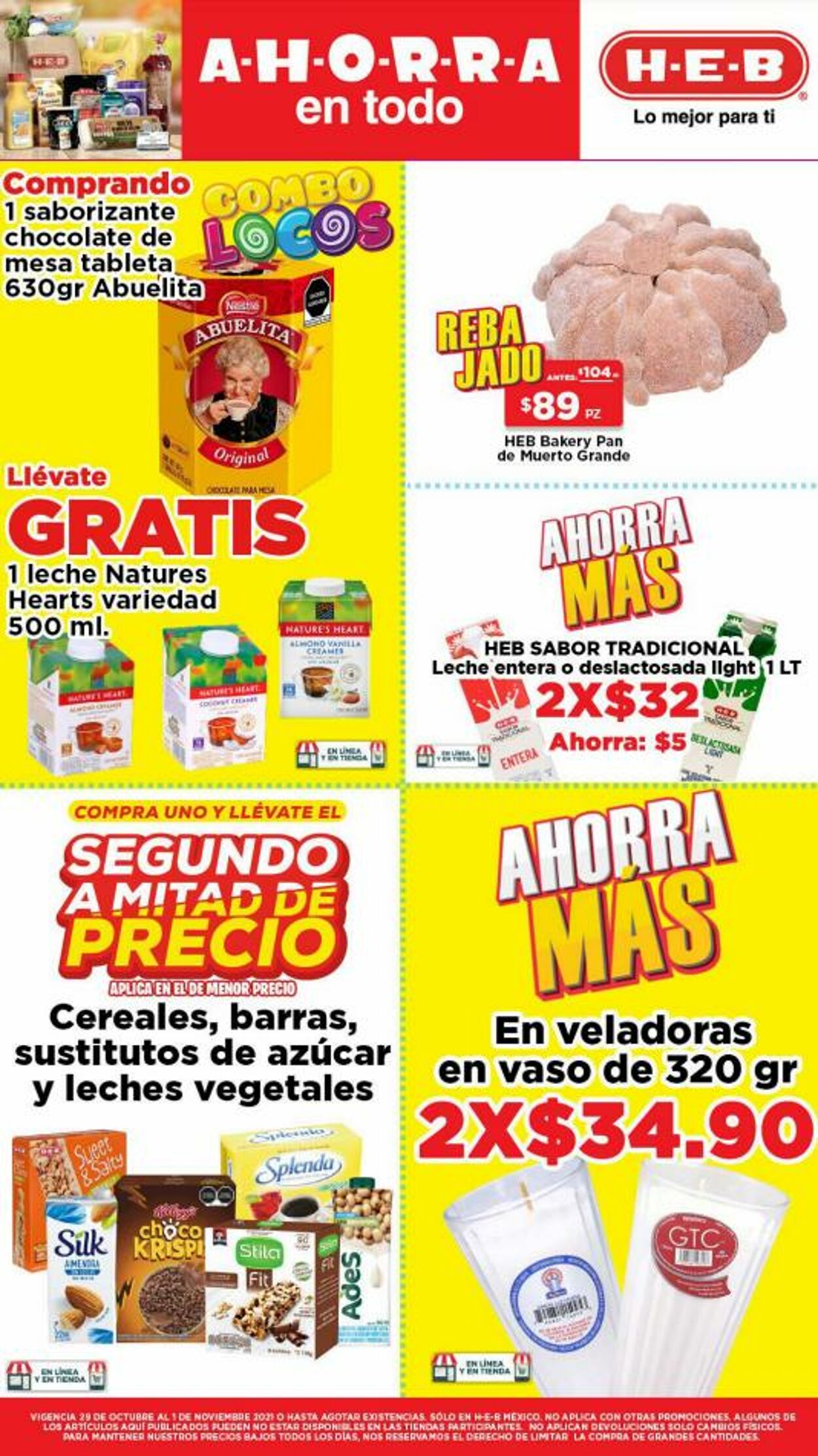 HEB Catálogo Promocional Válido del 29.10 al 01.11 Número nº 6