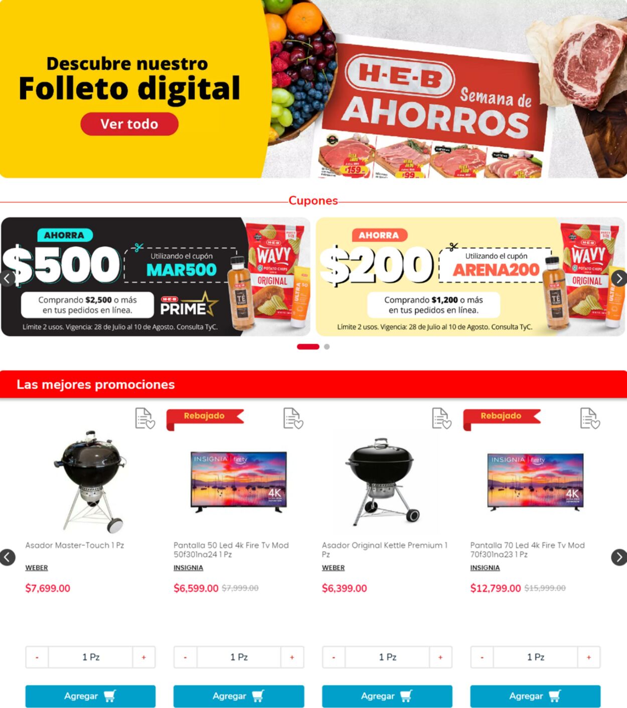 Catálogo HEB 03.08.2023 - 23.08.2023