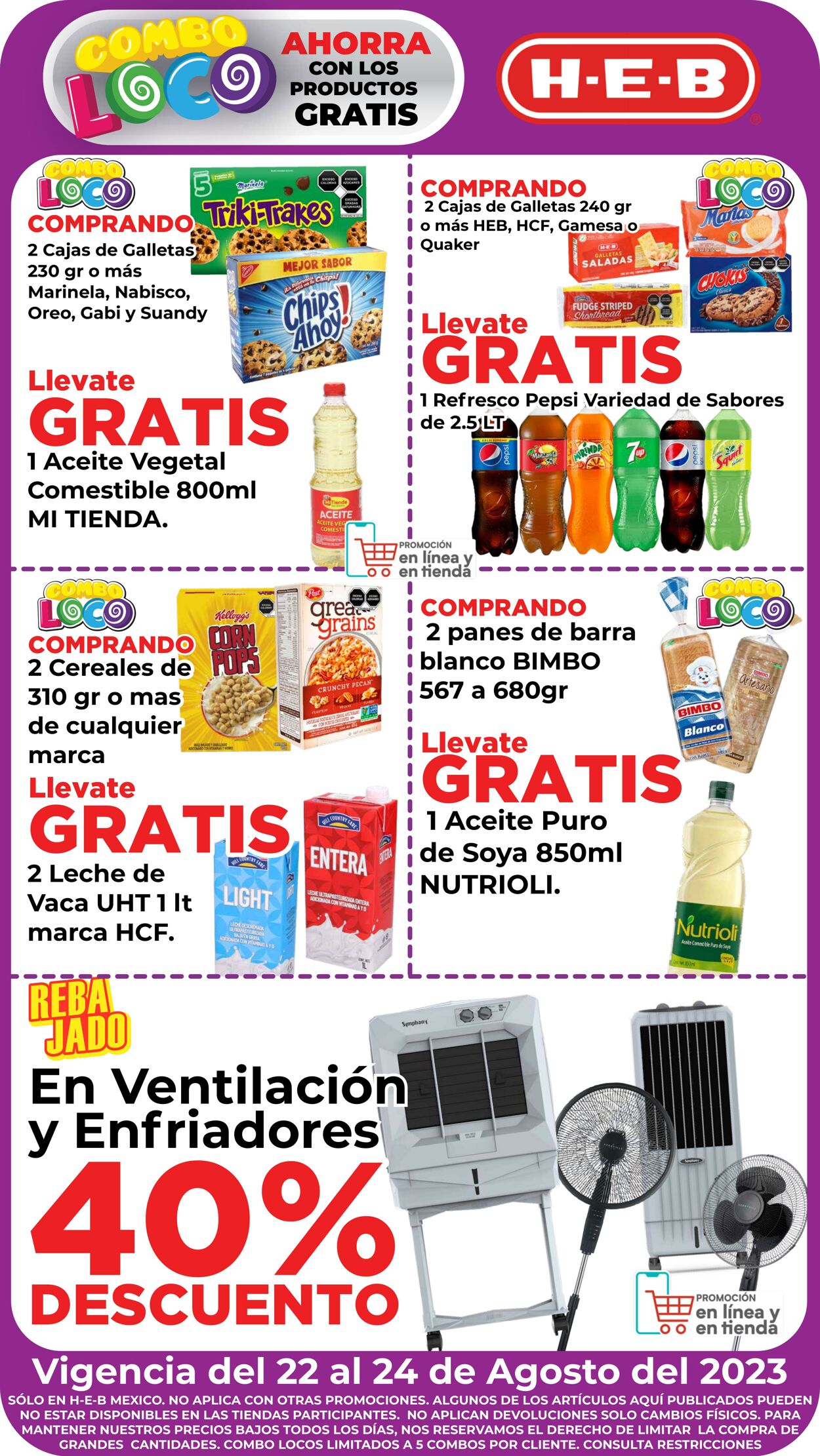 Catálogo HEB 22.08.2023 - 24.08.2023