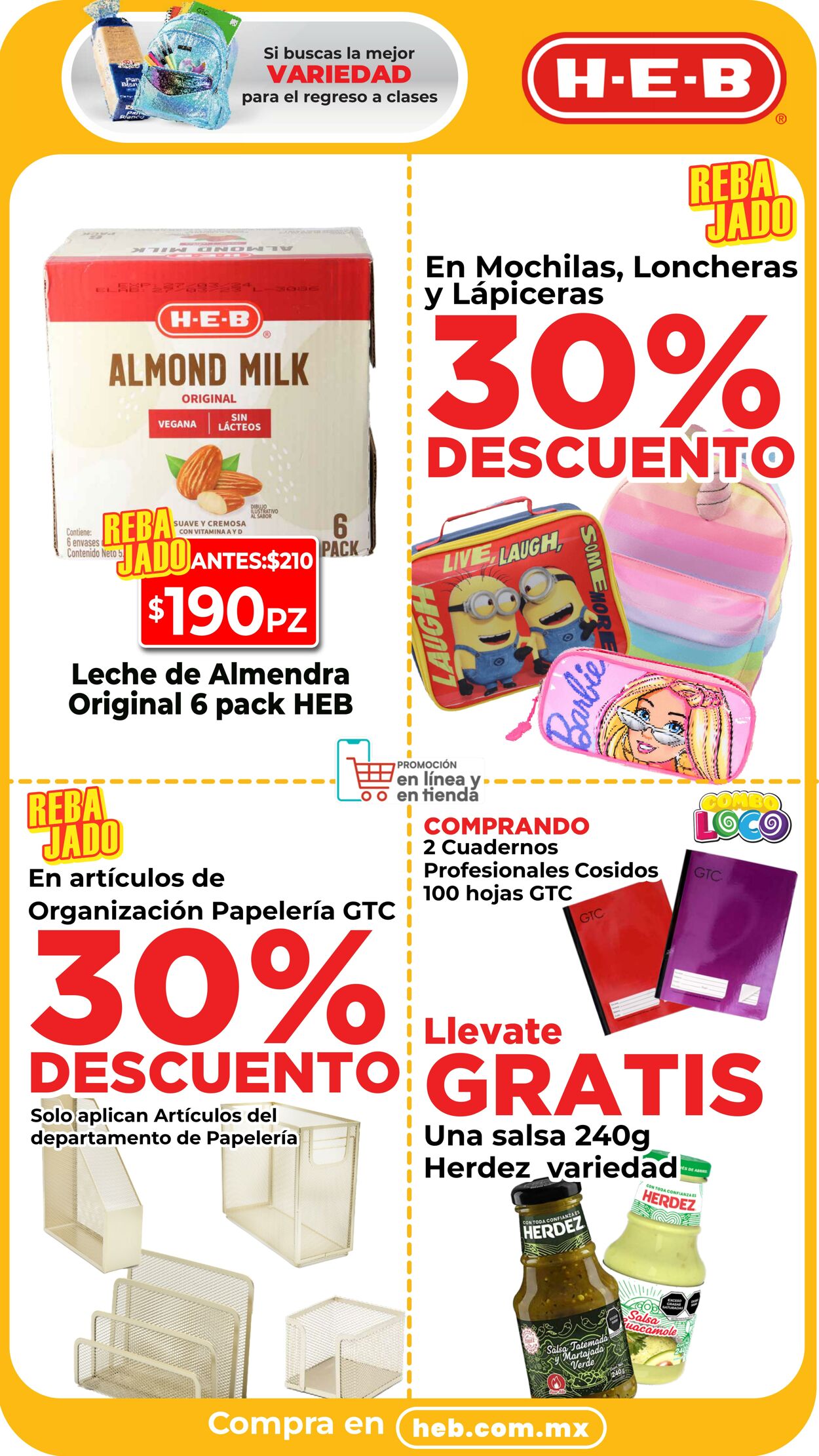 Catálogo HEB 22.08.2023 - 24.08.2023