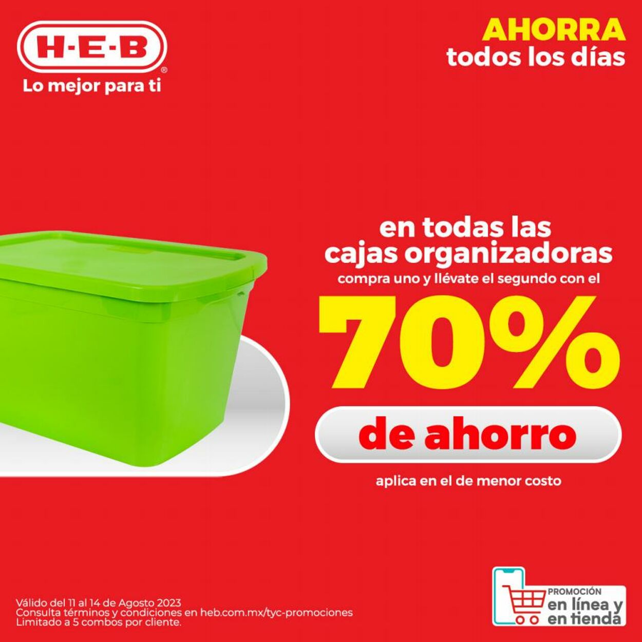 Catálogo HEB 11.08.2023 - 24.08.2023